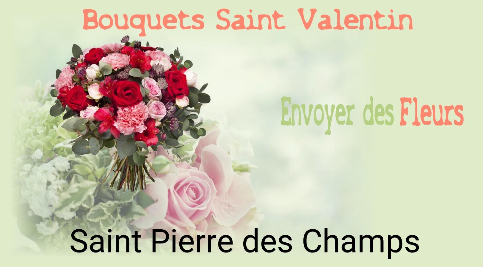 Roses de Saint-Valentin livrées à Saint-Pierre-des-Champs